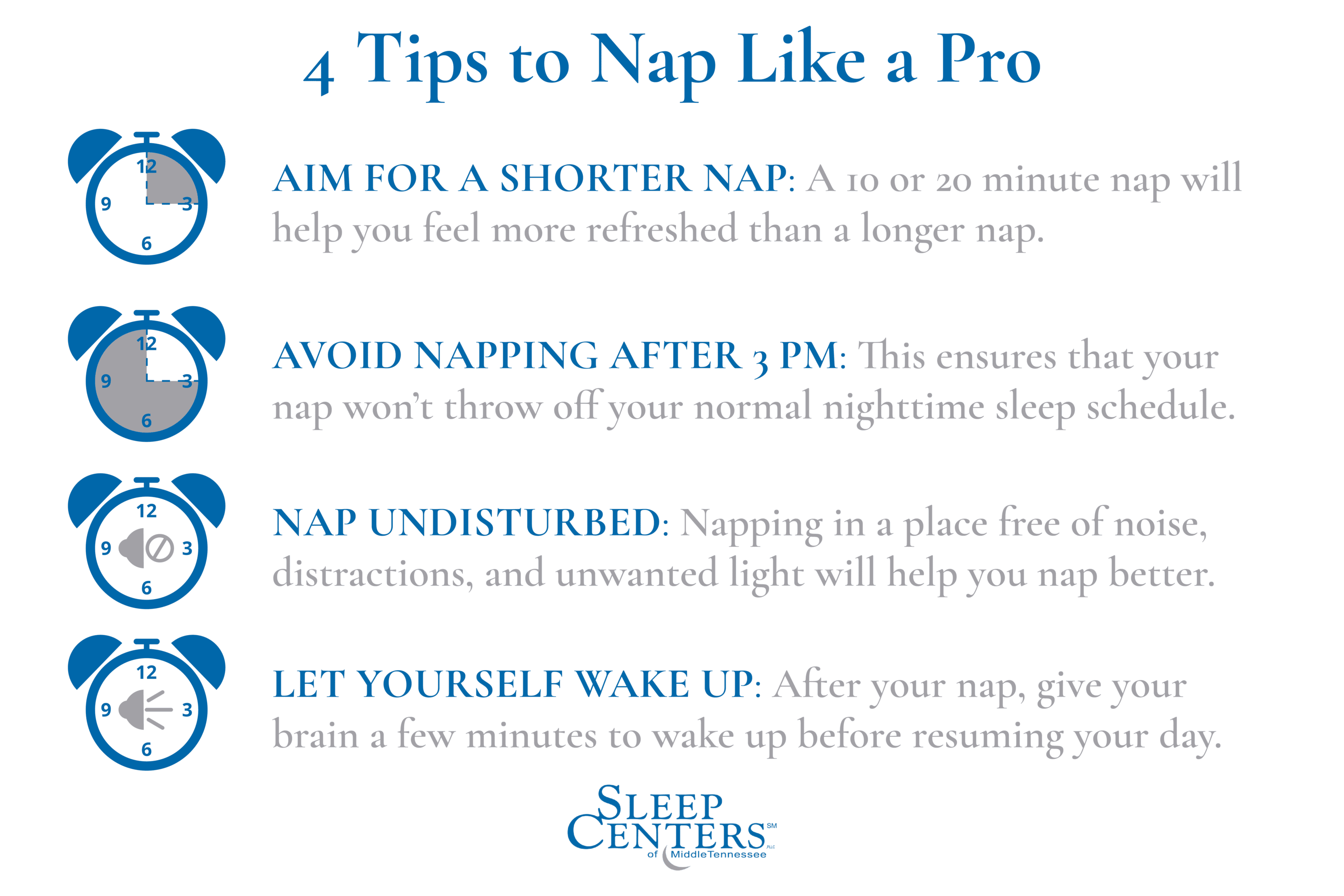 How Long Should a Nap Be? How to Perfect A Restful Nap Sleep Centers